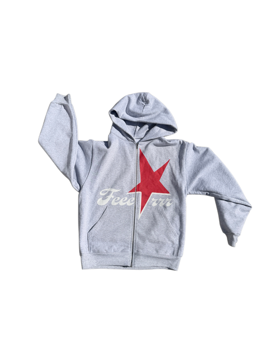 STAR ZIP HOODIE